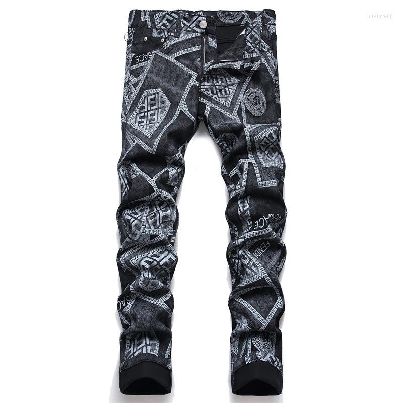 Men's Jeans Street Men's 2023 Autumn Fashion Punk Digital Printed Cotton Pants Middle Waist Casual Men Trousers Y2K, Picture shown
Men's Jeans Street Men's 2023 Autumn Fashion Punk Digital Printed Cotton Pants Middle Waist Casual Men Trousers Y2K, Picture shown