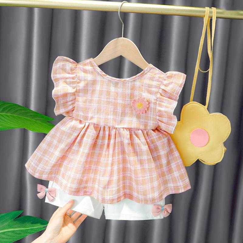 Clothing Sets Children's Summer Clothes Girls Fashion Cotton Skirt Shorts 2pcs Tracksuits for Baby Kids Birthday Outifts Costume Suits, Blue
Clothing Sets Children's Summer Clothes Girls Fashion Cotton Skirt Shorts 2pcs Tracksuits for Baby Kids Birthday Outifts Costume Suits, Blue
