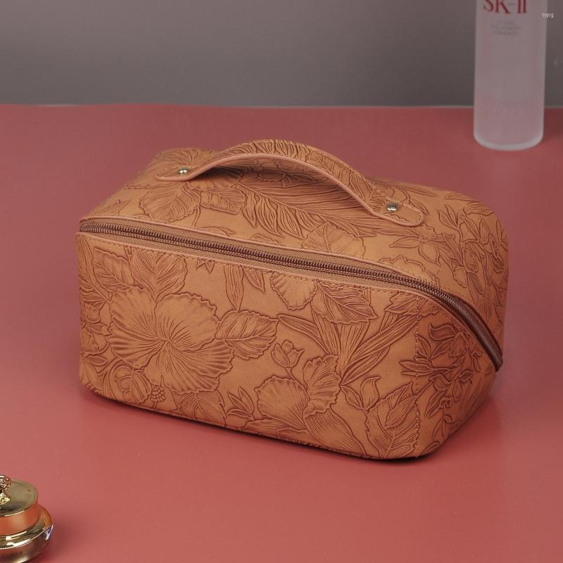 Cosmetic Bags Large Capacity Fashion Waterproof Toiletry Makeup Organizer Pouch High Quality Women Overnight Weekends Packing, Khaki
Cosmetic Bags Large Capacity Fashion Waterproof Toiletry Makeup Organizer Pouch High Quality Women Overnight Weekends Packing, Khaki