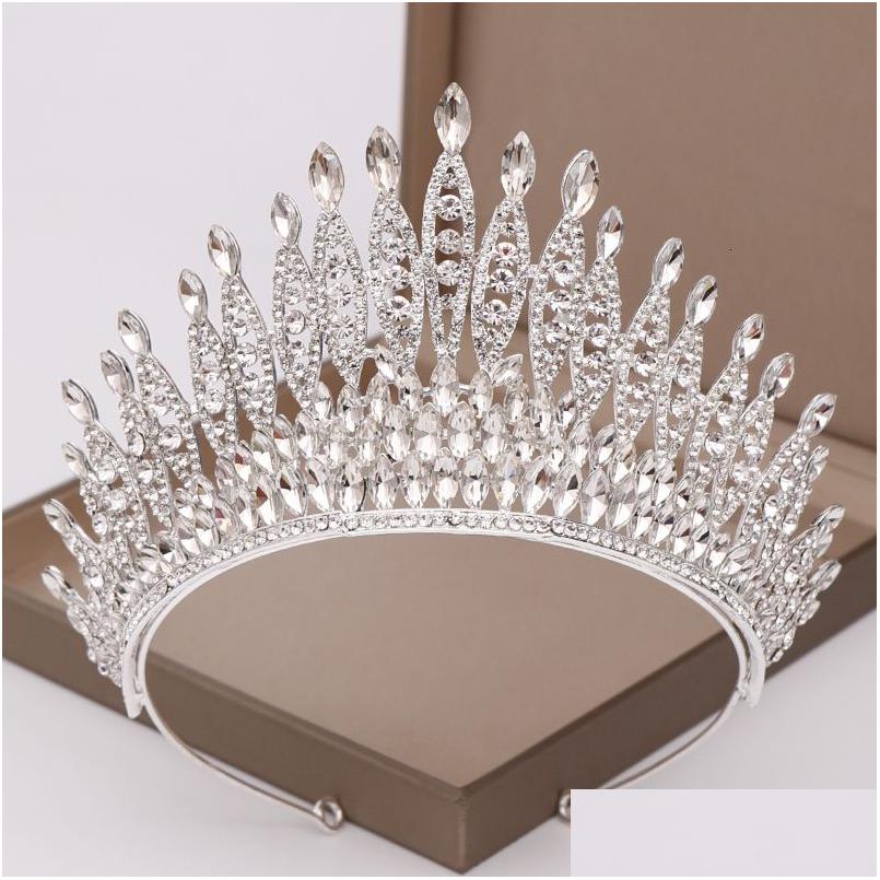 Hair Jewelry Trendy Sier Color Tiaras Crystal Queen Big Crown Bridal Tiara Women Pageant Drop Delivery Hairjewelry Dhgarden Dhtkz
Hair Jewelry Trendy Sier Color Tiaras Crystal Queen Big Crown Bridal Tiara Women Pageant Drop Delivery Hairjewelry Dhgarden Dhtkz