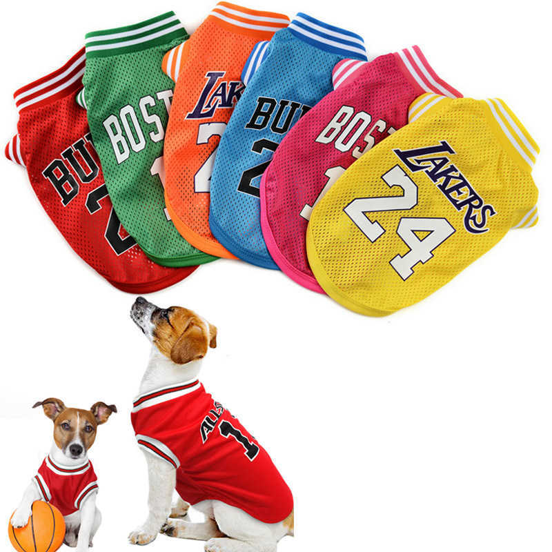 Dog Apparel Pet Dog Clothes Summer Sport Basketball Jersey Pet Cat Vest Mesh Breathable Dog Tshirt for Small Large Dog Pet Costume J230512, Blue
Dog Apparel Pet Dog Clothes Summer Sport Basketball Jersey Pet Cat Vest Mesh Breathable Dog Tshirt for Small Large Dog Pet Costume J230512, Blue