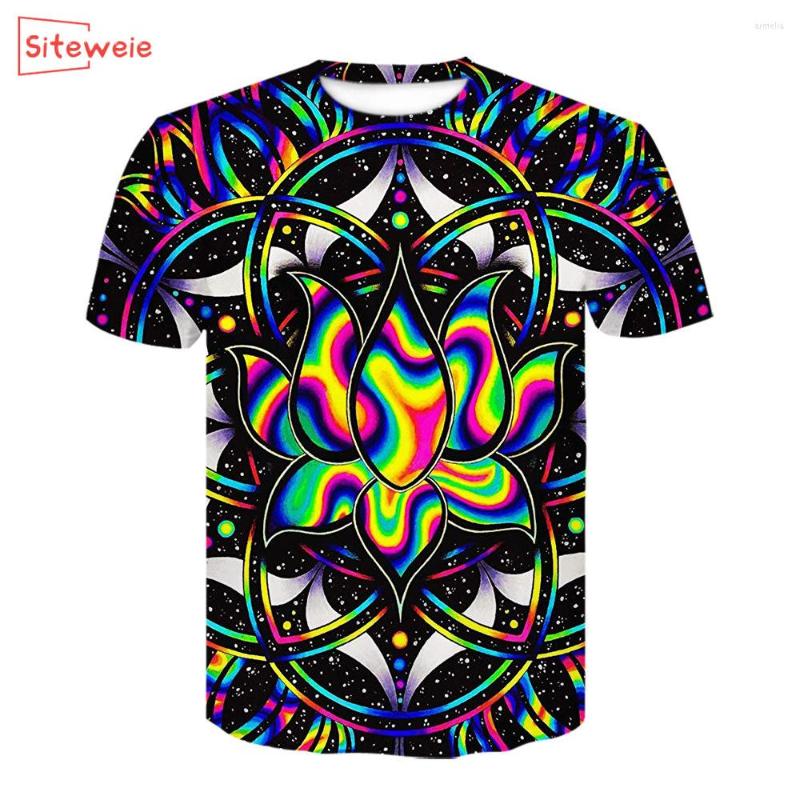 Men's T Shirts SITEWEIE Streetwear Fashion Color Graffiti Painting 3D Print Short-sleeved Vertigo T-shirt Casual Blouse Harajuku G193, Picture shown
Men's T Shirts SITEWEIE Streetwear Fashion Color Graffiti Painting 3D Print Short-sleeved Vertigo T-shirt Casual Blouse Harajuku G193, Picture shown
