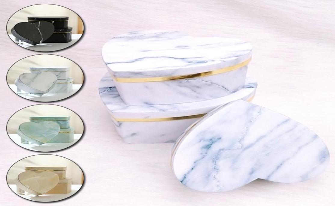 Jewelry Pouches Bags 3pcs Marbling Pattern Heart Shaped Boxes High Quality Set Of Wedding Gift Packaging Box For Christmas Flower1103516
Jewelry Pouches Bags 3pcs Marbling Pattern Heart Shaped Boxes High Quality Set Of Wedding Gift Packaging Box For Christmas Flower1103516