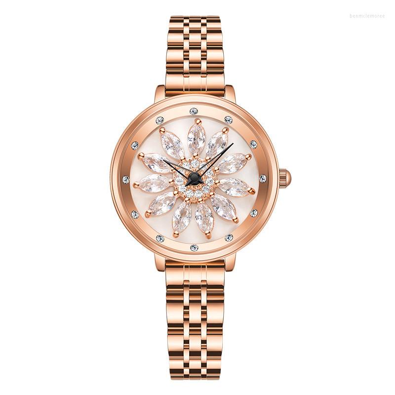 Wristwatches 2023 Women's Watches Light Luxury Niche Hollow Out Diamond Inlaid Leather
Wristwatches 2023 Women's Watches Light Luxury Niche Hollow Out Diamond Inlaid Leather