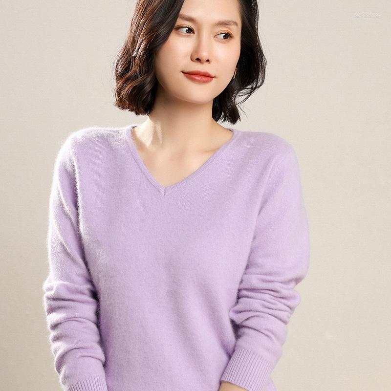 Women's Sweaters BELIARST 2023 Fall/Winter Mink Sweater V-Neck Pullover Thick Cashmere Plus Size Slim Fit To Keep Warm, Black
Women's Sweaters BELIARST 2023 Fall/Winter Mink Sweater V-Neck Pullover Thick Cashmere Plus Size Slim Fit To Keep Warm, Black