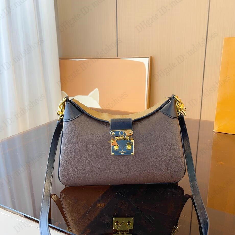 Twinny Shoulder Bag Classic Monograms Reverse Canvas with Iconic S-lock Designer Handbag M46659 Luxury Cross Body
Twinny Shoulder Bag Classic Monograms Reverse Canvas with Iconic S-lock Designer Handbag M46659 Luxury Cross Body