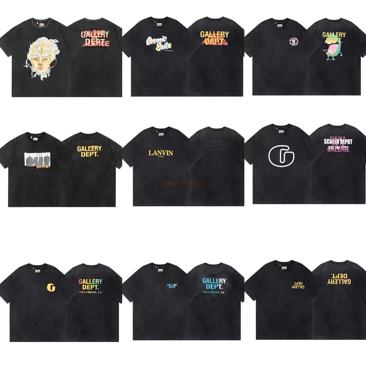 Designer Fashion Clothing Tees Tshirt 2023 New Galleryes Depts High Street Washed Old Loose Cotton Couple Short Sleeve Tshirt Luxury Casual Tops Streetwear Rock Hip, G99 washed black
Designer Fashion Clothing Tees Tshirt 2023 New Galleryes Depts High Street Washed Old Loose Cotton Couple Short Sleeve Tshirt Luxury Casual Tops Streetwear Rock Hip, G99 washed black