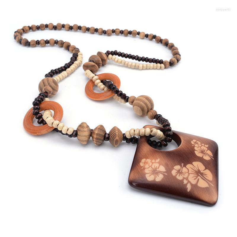 Pendant Necklaces MANXIUNI Wood Square Plum Blossom Long Sweater Chain Necklace Women Office Lady Jewelry Bijoux Gifts
Pendant Necklaces MANXIUNI Wood Square Plum Blossom Long Sweater Chain Necklace Women Office Lady Jewelry Bijoux Gifts