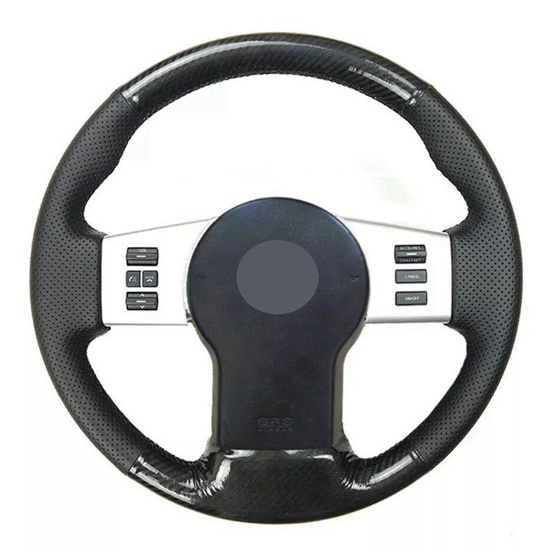 Steering Wheel Covers Hand-Stitched Soft Black Carbon Fiber Suede Car Cover For Xterra/ Pathfinder/FrontierSteering CoversSteering
Steering Wheel Covers Hand-Stitched Soft Black Carbon Fiber Suede Car Cover For Xterra/ Pathfinder/FrontierSteering CoversSteering
