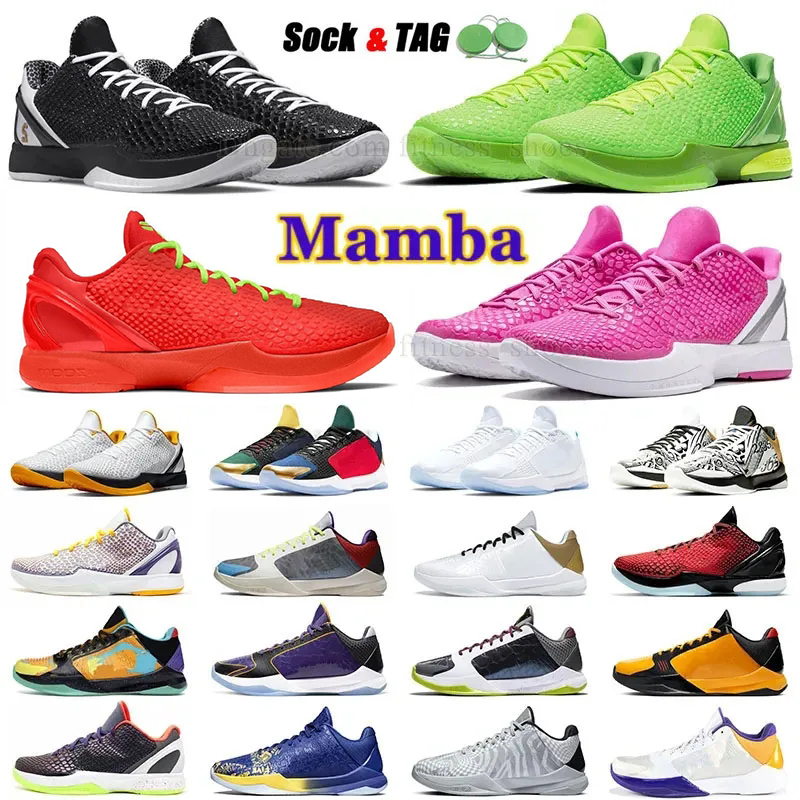 Og Kobes Mambas Basketball Shoes Designer Men 6 Protro Bruce Lee Del Sol 5 6s Reverse Grinch Chaos Lakers Mens Outdoor Sports Trainers Lakers Blue Purple GS Red Sneaker, K18 rings
Og Kobes Mambas Basketball Shoes Designer Men 6 Protro Bruce Lee Del Sol 5 6s Reverse Grinch Chaos Lakers Mens Outdoor Sports Trainers Lakers Blue Purple GS Red Sneaker, K18 rings