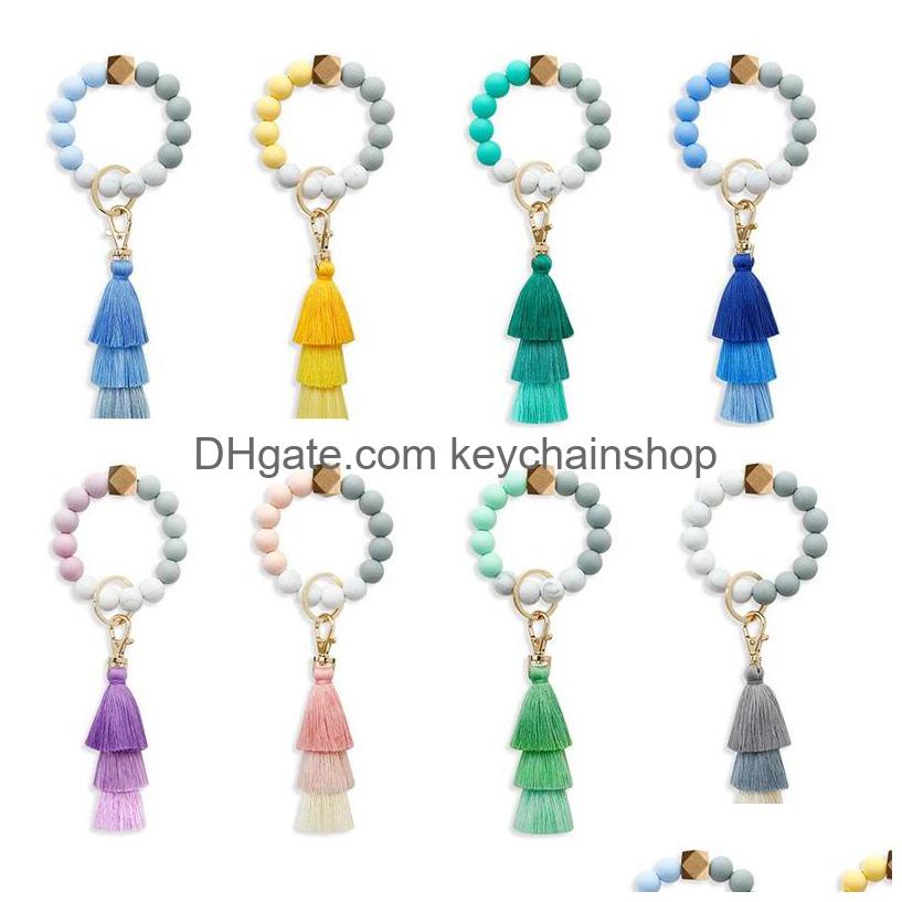 Key Rings 8 Styles Sile Bead Bracelet Chain Female Italian Tassel Bracelets Keys Ring Drop Delivery Jewelry Dhclt
Key Rings 8 Styles Sile Bead Bracelet Chain Female Italian Tassel Bracelets Keys Ring Drop Delivery Jewelry Dhclt