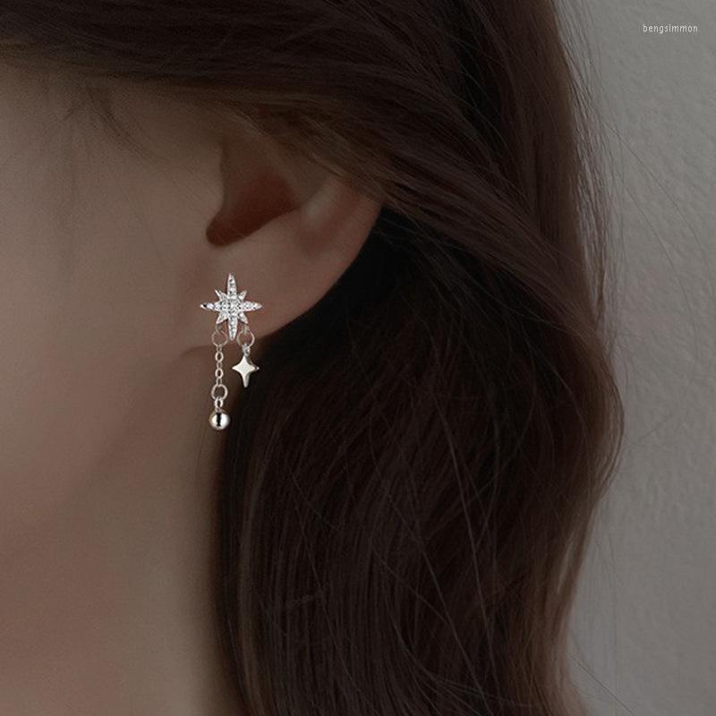 Dangle Earrings Trendy Star Ball Drop For Women Silver Color Korean Fashion Pendant Zircon Jewelry Female Party Gift
Dangle Earrings Trendy Star Ball Drop For Women Silver Color Korean Fashion Pendant Zircon Jewelry Female Party Gift