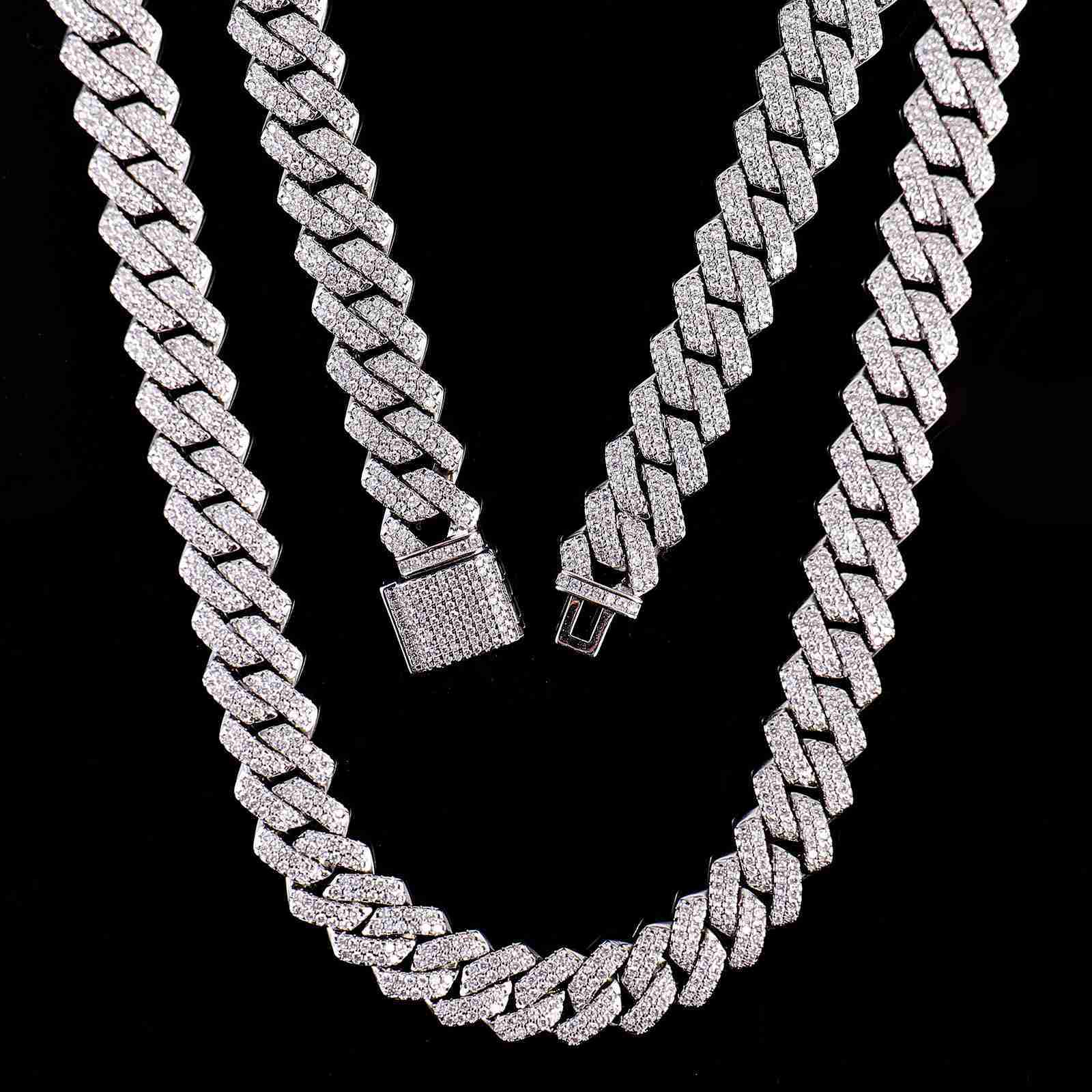 Ice Out Hip Hop 10mm 12mm Mossianite Cuban Chain 925 Sterling Silver Men Cuban Necklace Jewelry Men Hip Hop Bracelet
Ice Out Hip Hop 10mm 12mm Mossianite Cuban Chain 925 Sterling Silver Men Cuban Necklace Jewelry Men Hip Hop Bracelet