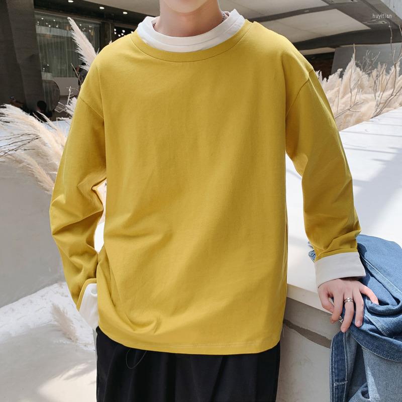 Men's T Shirts Long-sleeved T-shirt 2023 Autumn And Winter Handsome Couple Loose Casual Young Fashion, Black
Men's T Shirts Long-sleeved T-shirt 2023 Autumn And Winter Handsome Couple Loose Casual Young Fashion, Black