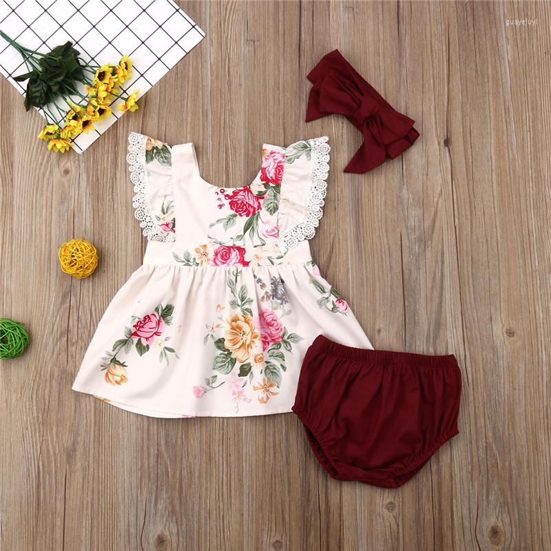 Clothing Sets 6-36months Baby Girls Summer 3pcs Suit Sleeveless Short Pants Set Flower Printing Jumpsuits With Bow Headdress Infant, Picture shown
Clothing Sets 6-36months Baby Girls Summer 3pcs Suit Sleeveless Short Pants Set Flower Printing Jumpsuits With Bow Headdress Infant, Picture shown