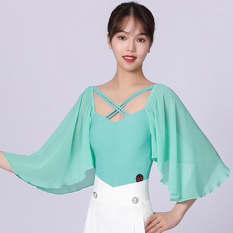 Stage Wear 5 Colors Modern Dancing Top Women Latin Dance Tops Ruffles Sleeves Ballroom Competition Practice SL7777, Picture shown
Stage Wear 5 Colors Modern Dancing Top Women Latin Dance Tops Ruffles Sleeves Ballroom Competition Practice SL7777, Picture shown