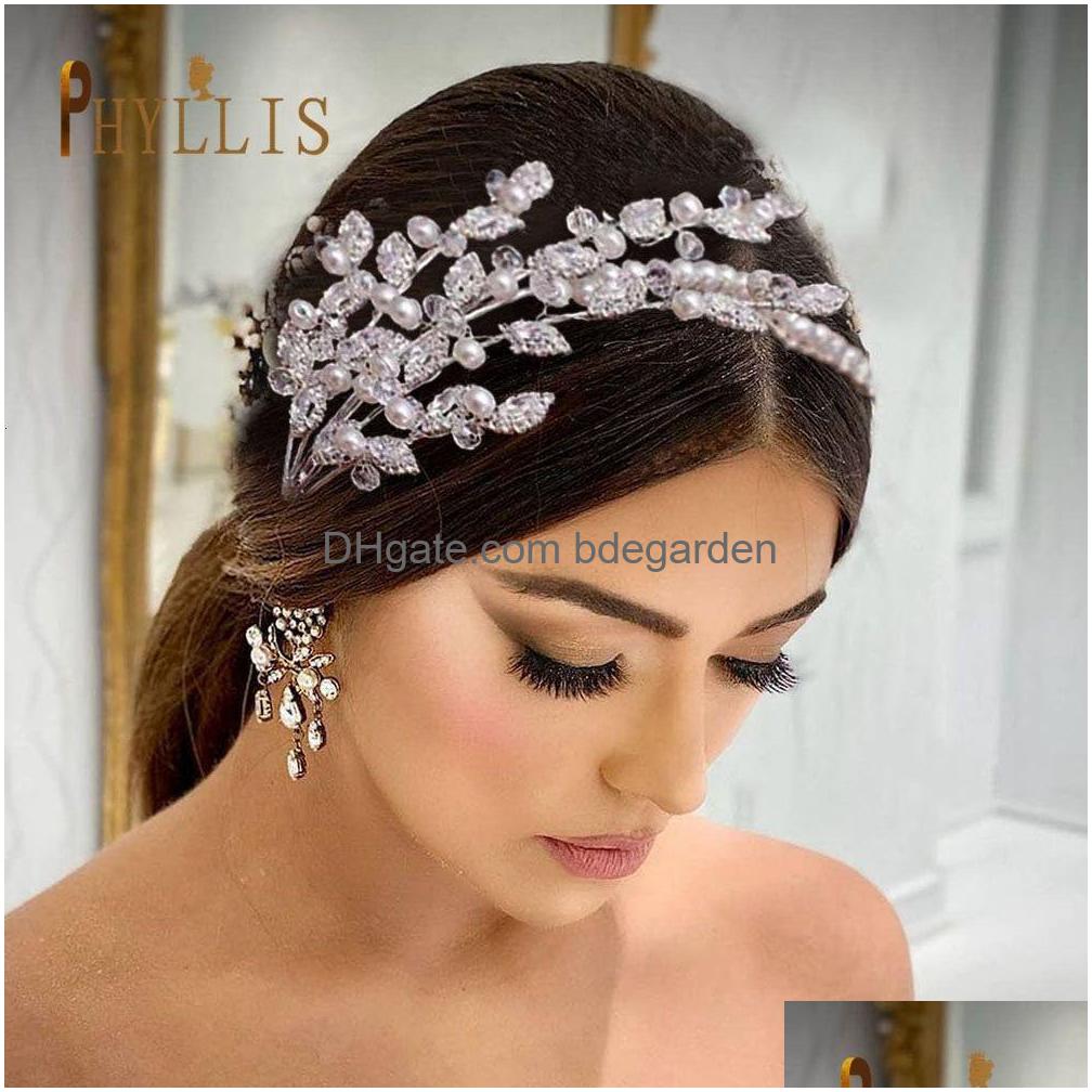 Hair Jewelry A115 Leaves Headband Crystal Bridal Headdress Pearl Head Hoop Design Headpiece For Women Tiara Bride Accessorie Dhfnp
Hair Jewelry A115 Leaves Headband Crystal Bridal Headdress Pearl Head Hoop Design Headpiece For Women Tiara Bride Accessorie Dhfnp