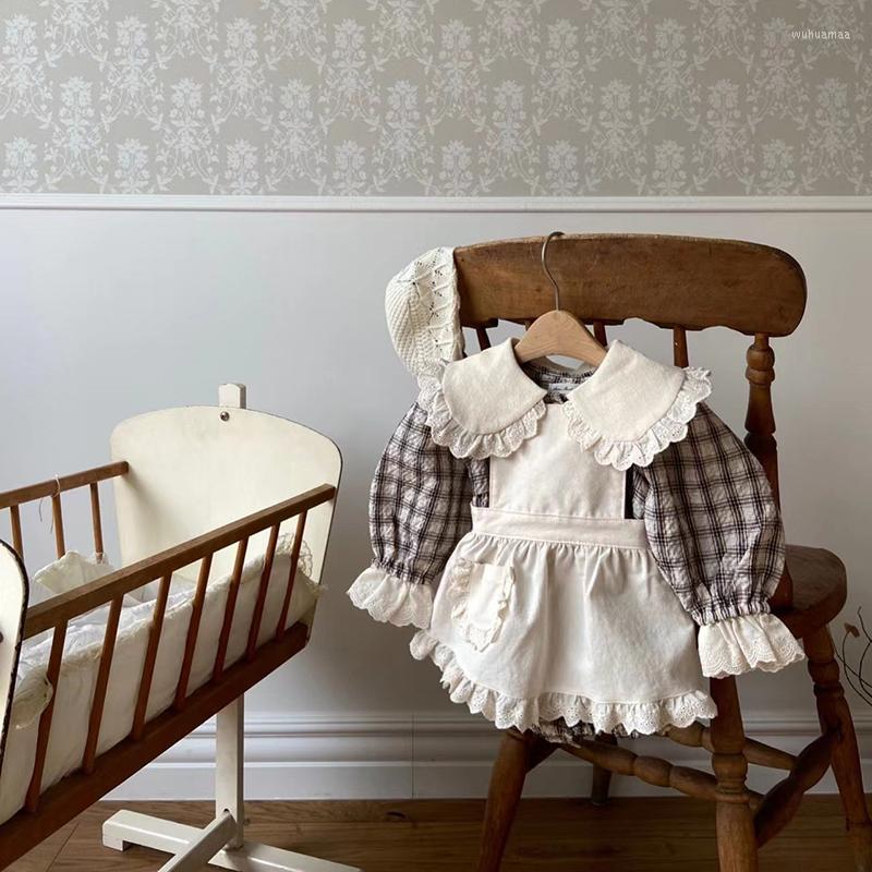 Girl Dresses Lolita Style Lace Pocket Baby Girls Strap Dress Match With Rompers Korean Princess 1 St Birthday Costume Born Accessory, Beige dress
Girl Dresses Lolita Style Lace Pocket Baby Girls Strap Dress Match With Rompers Korean Princess 1 St Birthday Costume Born Accessory, Beige dress