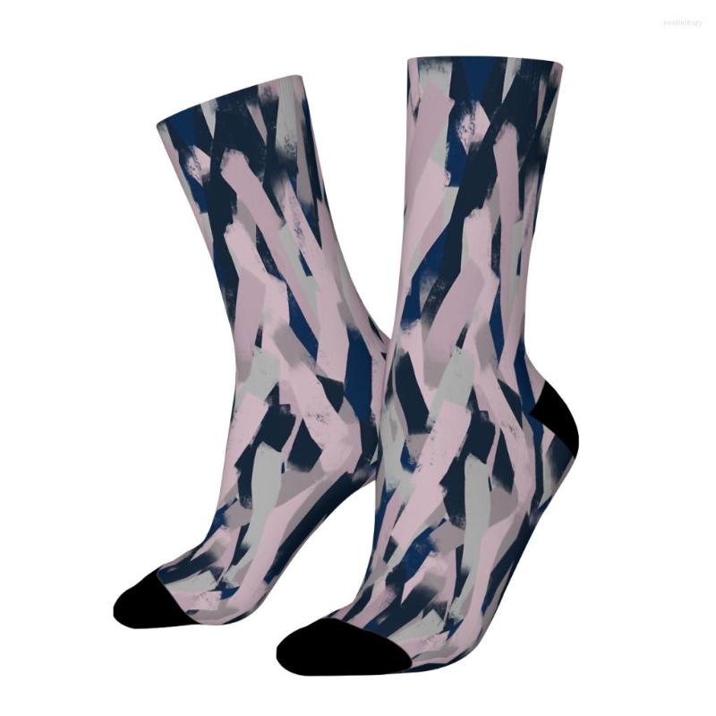 Men's Socks Navy Blue Grey And Pink Smudgy Brush Strokes Camo Camouflage Army Straight Male Mens Women Spring Stockings Polyester, Multi
Men's Socks Navy Blue Grey And Pink Smudgy Brush Strokes Camo Camouflage Army Straight Male Mens Women Spring Stockings Polyester, Multi