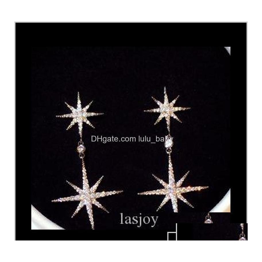 Stud Super Glittering Fashion Luxury Designer Zircon Diamond Cute Snowflake Korean Style Dangle Chandelier Earrings For Woman Girls Dh0H2
Stud Super Glittering Fashion Luxury Designer Zircon Diamond Cute Snowflake Korean Style Dangle Chandelier Earrings For Woman Girls Dh0H2