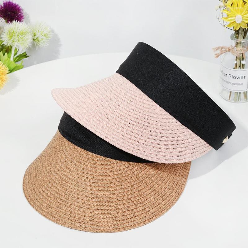 Wide Brim Hats 2023 Summer Casual Roll-up Straw Cap Visor For Women Foldable Portable Beach Hat Outdoor Sun Fashion Accessory, Pink
Wide Brim Hats 2023 Summer Casual Roll-up Straw Cap Visor For Women Foldable Portable Beach Hat Outdoor Sun Fashion Accessory, Pink