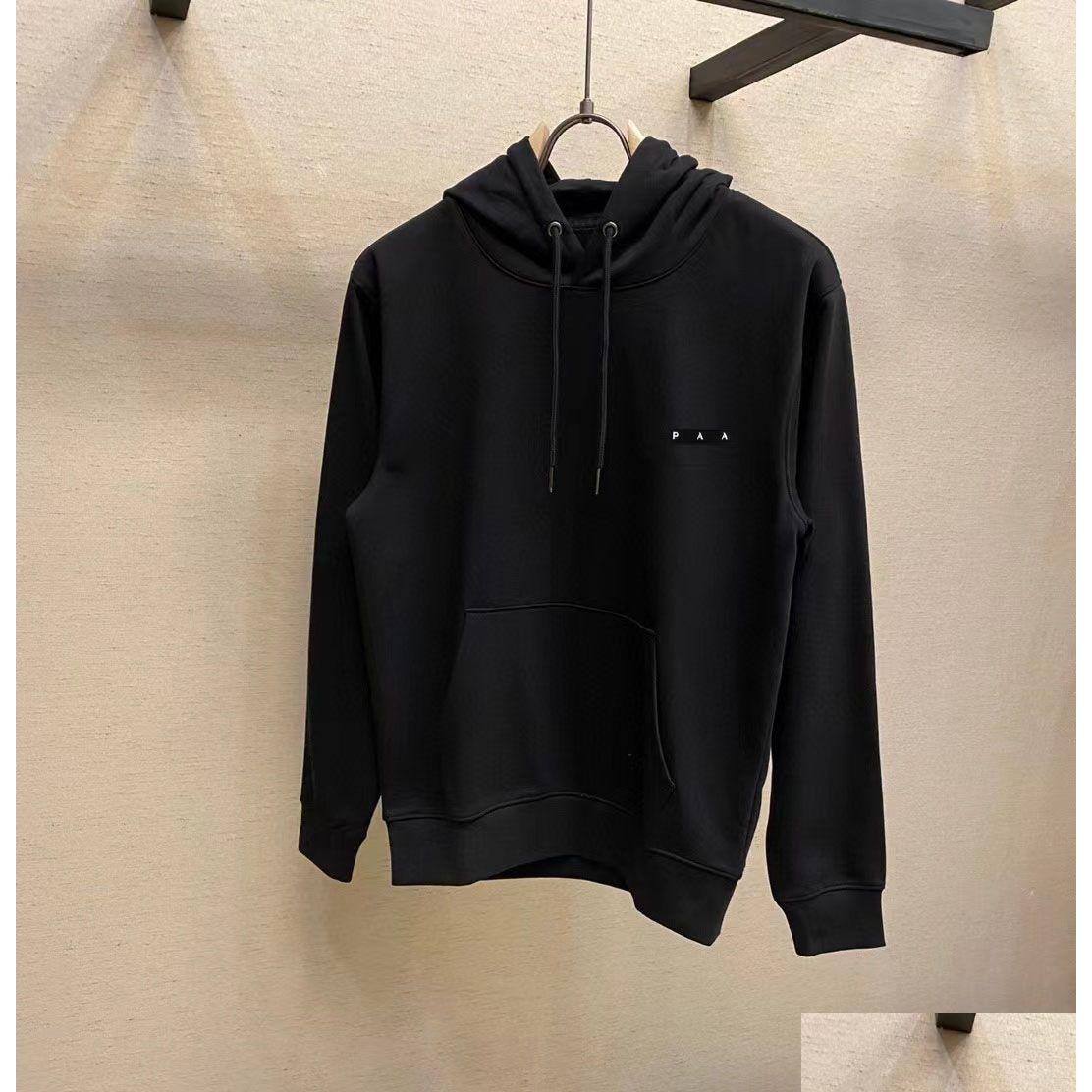 Men'S Hoodies Sweatshirts Mens Hoodie Designer Prad Fashion Hooded Casual Foundation 100 Match Female Couple Pure Cotton Top Wardr Dhcez, White3
Men'S Hoodies Sweatshirts Mens Hoodie Designer Prad Fashion Hooded Casual Foundation 100 Match Female Couple Pure Cotton Top Wardr Dhcez, White3