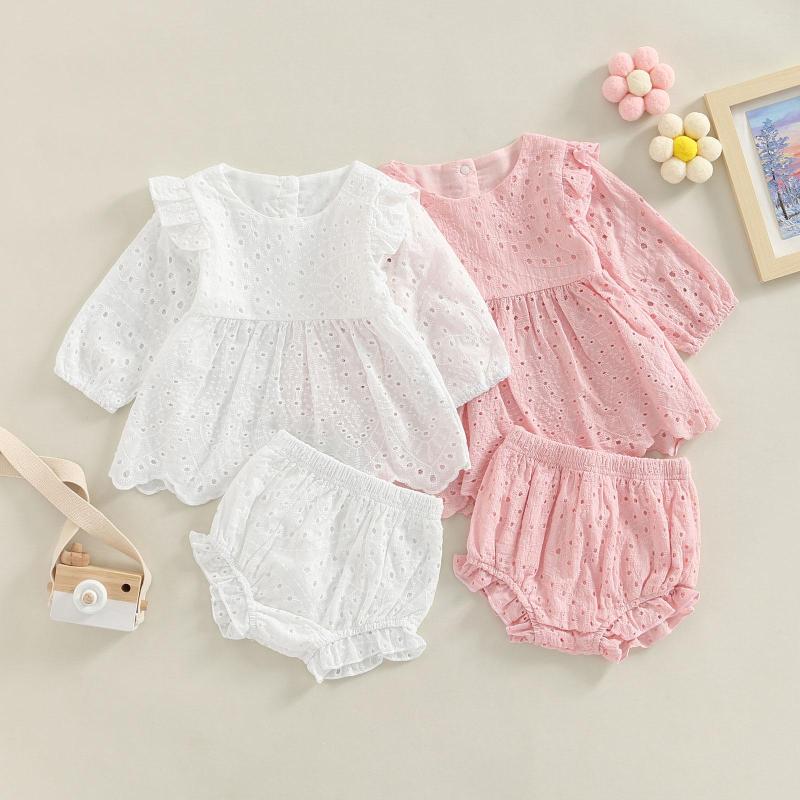 Clothing Sets CitgeeAutumn Solid Toddler Baby Girls Clothes Set Long Sleeve T-shirt Tops And Elastic Casual Ruffle Shorts Suit
Clothing Sets CitgeeAutumn Solid Toddler Baby Girls Clothes Set Long Sleeve T-shirt Tops And Elastic Casual Ruffle Shorts Suit