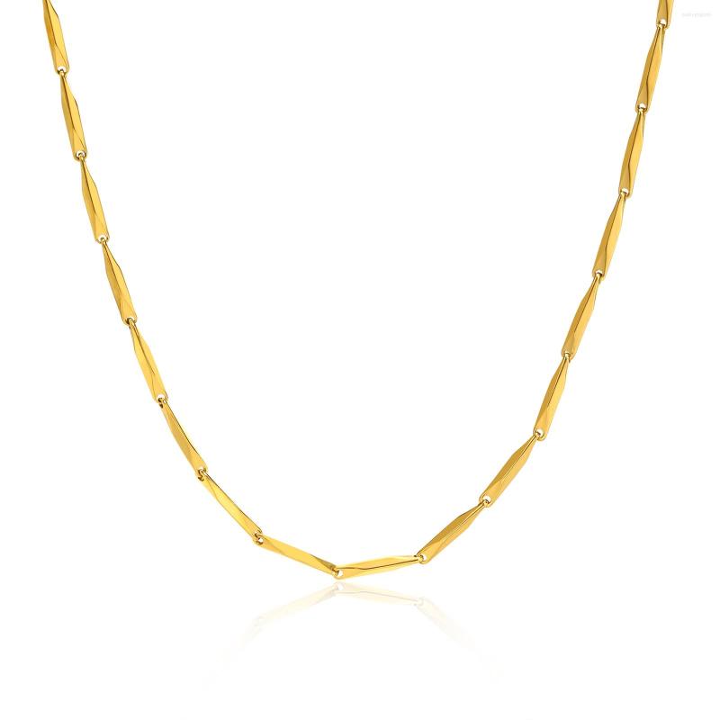 Chains Fashion Jewelry In Melon Seed Chain Necklace Gold Color Stainless Steel Full Gloss S Shape Pendant Necklaces
Chains Fashion Jewelry In Melon Seed Chain Necklace Gold Color Stainless Steel Full Gloss S Shape Pendant Necklaces