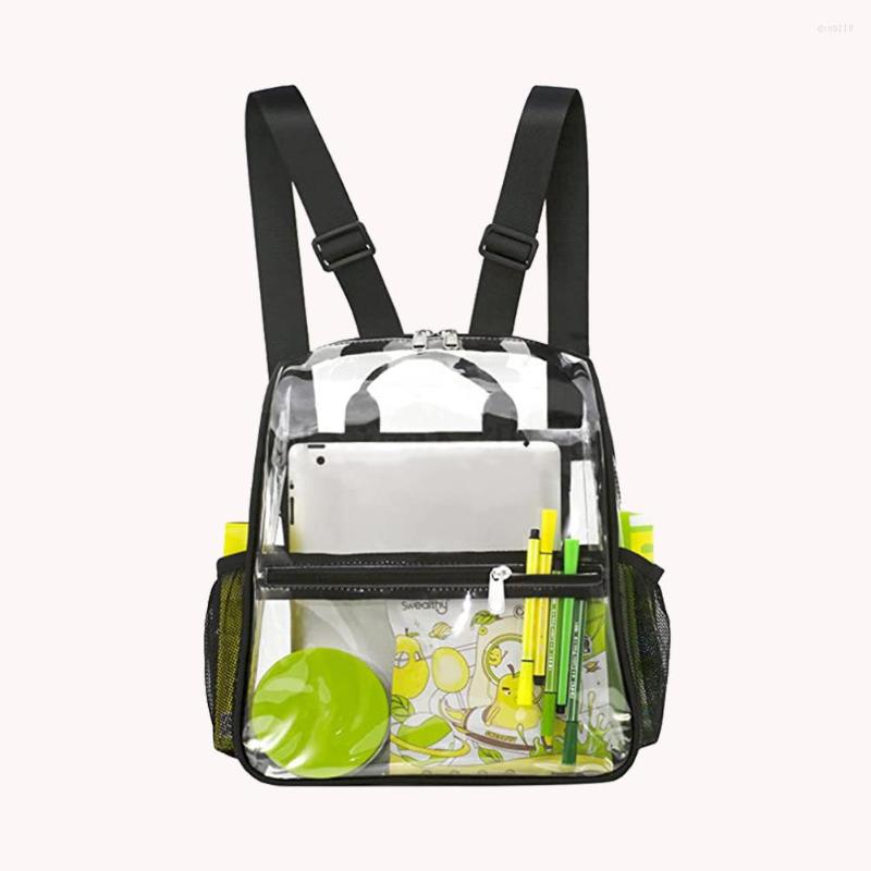 School Bags 2023 Child Transparent PVC Women Man Clear Backpack Stadium Approved Female Backpacks Waterproof Through Simple Concert, Grey
School Bags 2023 Child Transparent PVC Women Man Clear Backpack Stadium Approved Female Backpacks Waterproof Through Simple Concert, Grey