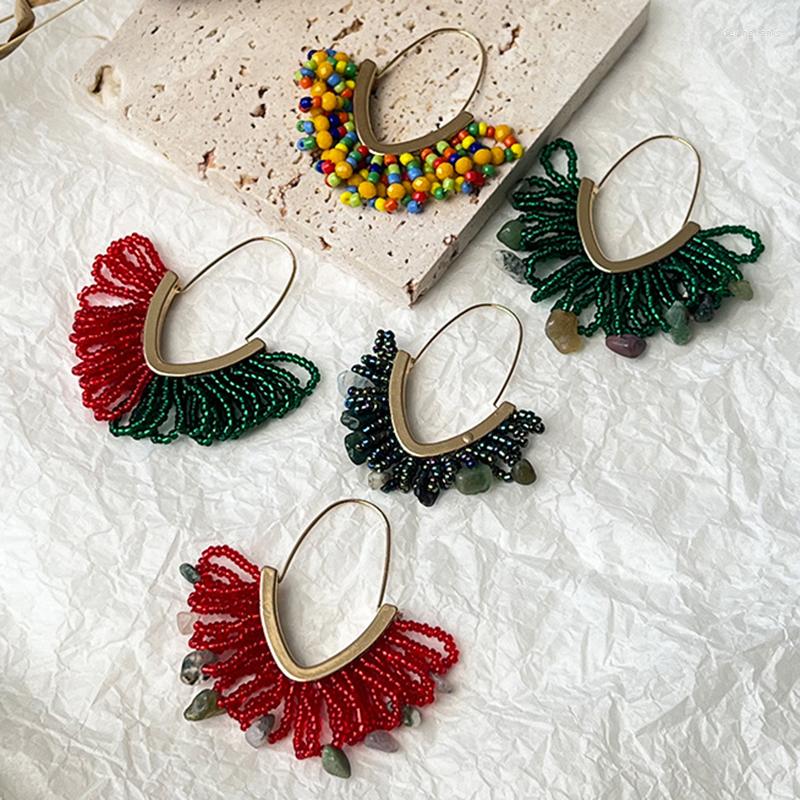 Dangle Earrings Multi Color Seed Beads Drop For Women Girls Flower Cluster Handmade Woven Beading Tassel Earring Bohemia Jewelry
Dangle Earrings Multi Color Seed Beads Drop For Women Girls Flower Cluster Handmade Woven Beading Tassel Earring Bohemia Jewelry