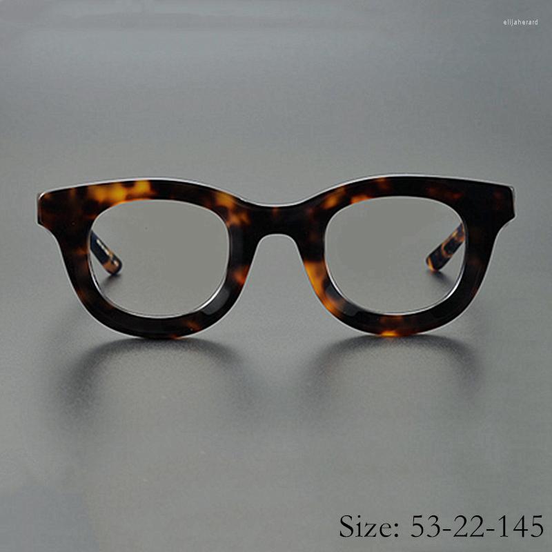 Sunglasses Frames 2023 Fashion Vintage 10mm Thick Acetate Frame Sphere Myopia Optical Eyeglass Classical Round Handcraft Women Man Top
Sunglasses Frames 2023 Fashion Vintage 10mm Thick Acetate Frame Sphere Myopia Optical Eyeglass Classical Round Handcraft Women Man Top