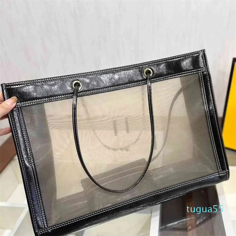 Shoulder Bags Designers mesh Totes Women beach Handbag women Fashion Shoulder Bag Capacity Classic Purses Casual Shopping Bags, Black with logo
Shoulder Bags Designers mesh Totes Women beach Handbag women Fashion Shoulder Bag Capacity Classic Purses Casual Shopping Bags, Black with logo