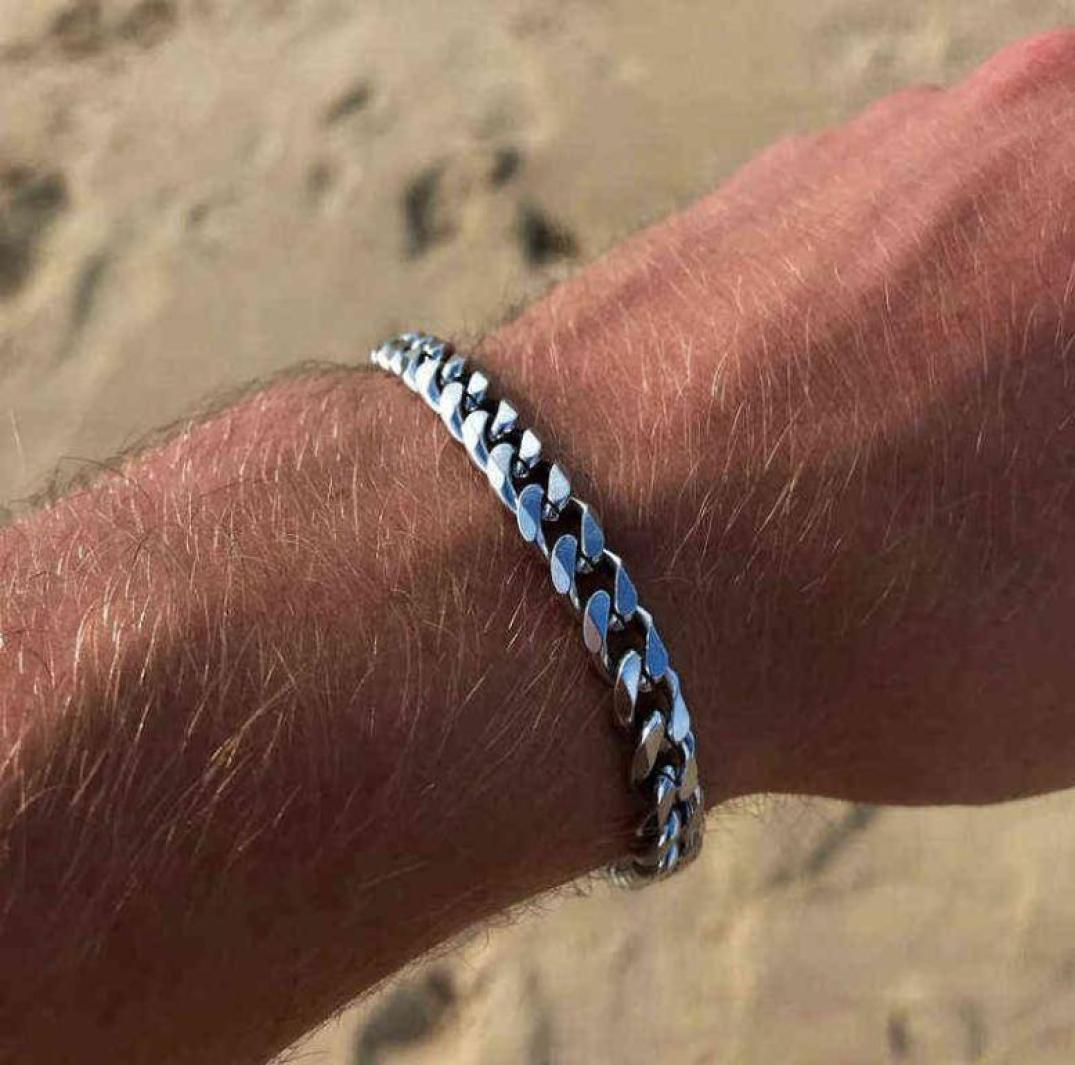 Men039s Bracelet Homme Stainless Steel Cuban Link Chains Bracelets for Men Chain on Hand Accessories 357mm Jewelry9578931
Men039s Bracelet Homme Stainless Steel Cuban Link Chains Bracelets for Men Chain on Hand Accessories 357mm Jewelry9578931