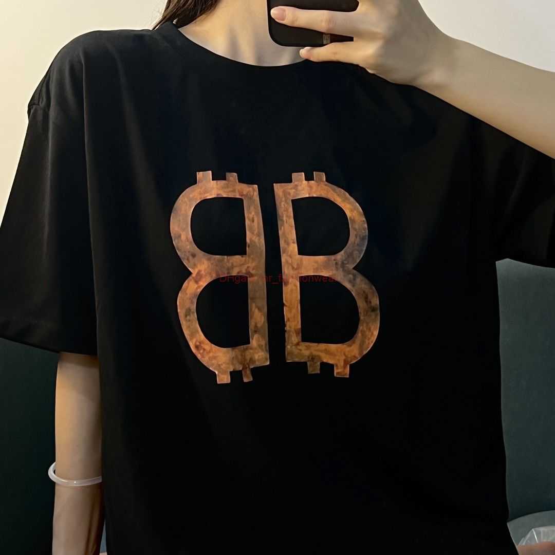 Designer Fashion Clothing French Paris BB Luxury TShirt Tees High Version Trendy Brand Tshirt for Men Women Loose Fitting Short Paris Front Back Bb Short Sleeved Tshi, Black
Designer Fashion Clothing French Paris BB Luxury TShirt Tees High Version Trendy Brand Tshirt for Men Women Loose Fitting Short Paris Front Back Bb Short Sleeved Tshi, Black