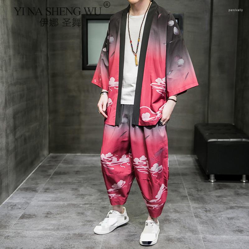 Ethnic Clothing Style Traditional Print Cardigan Couple Kimono Japanese Man Yukata Harajuku Beach Loose Thin Coat Pants Plus Size 5XL
Ethnic Clothing Style Traditional Print Cardigan Couple Kimono Japanese Man Yukata Harajuku Beach Loose Thin Coat Pants Plus Size 5XL