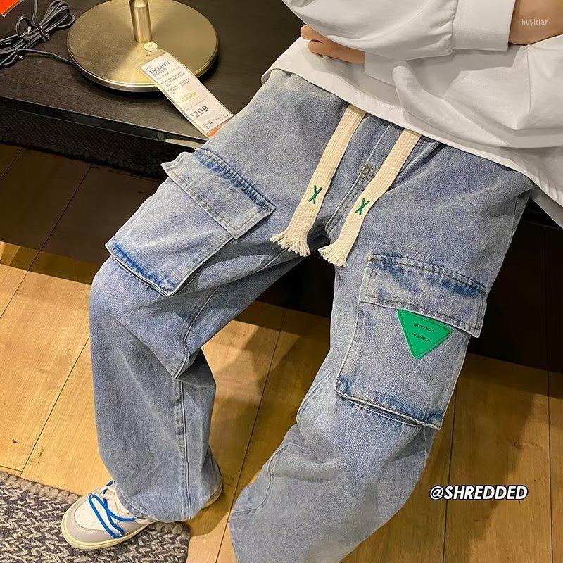 Men' Jeans Y2K Men' European And American Pocket Straight Loose Large Size Men Women Trendy Ins Skateboard, Blue
Men' Jeans Y2K Men' European And American Pocket Straight Loose Large Size Men Women Trendy Ins Skateboard, Blue