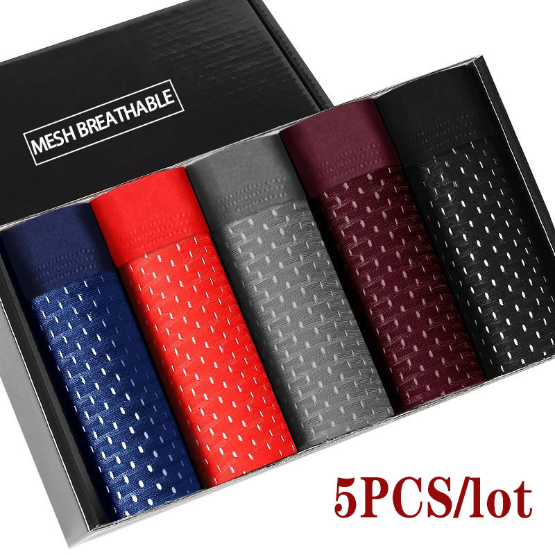 Underpants 5PCSLot Mesh Hole Mens Underwear Boxers Men Boxer Underwear men Boxers for Men Underwear Boxer Shorts Men Boxers Men Pantis 230512, Black
Underpants 5PCSLot Mesh Hole Mens Underwear Boxers Men Boxer Underwear men Boxers for Men Underwear Boxer Shorts Men Boxers Men Pantis 230512, Black
