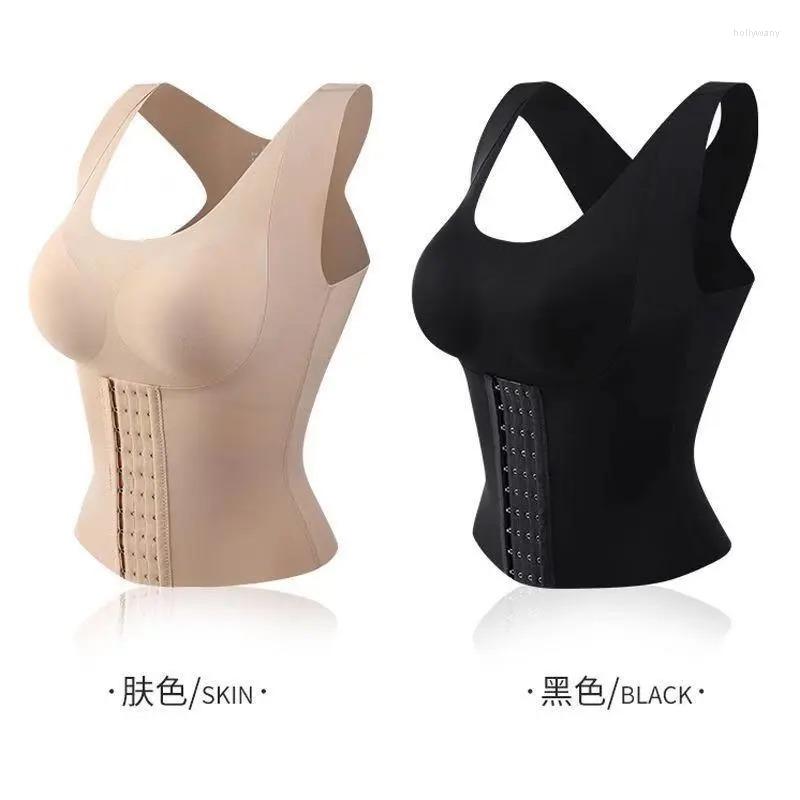 Women's Shapers Summmer Women Wire Free Correct Back Straighten Chest Flat Abdomen Waist Shape Body Button Up Belly Lady, Khaki
Women's Shapers Summmer Women Wire Free Correct Back Straighten Chest Flat Abdomen Waist Shape Body Button Up Belly Lady, Khaki