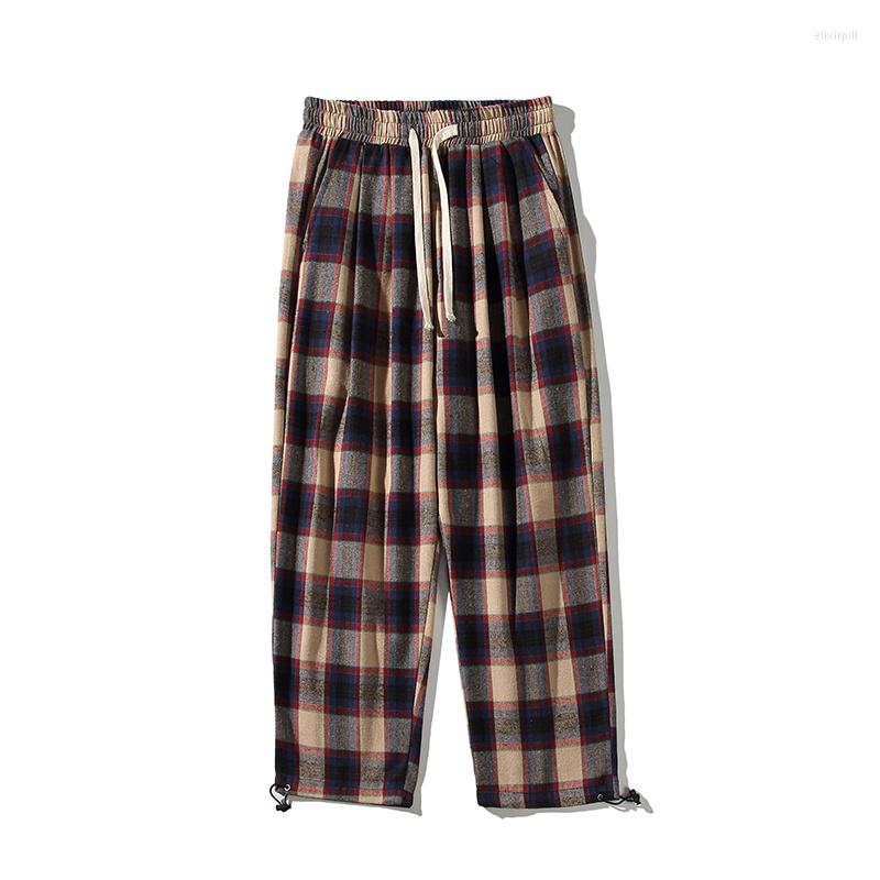 Men's Pants 2023 Spring Checkered Men's Korean Loose Trend Wide Leg Casual Male Drawstring Trousers Streetwear, Honggech
Men's Pants 2023 Spring Checkered Men's Korean Loose Trend Wide Leg Casual Male Drawstring Trousers Streetwear, Honggech