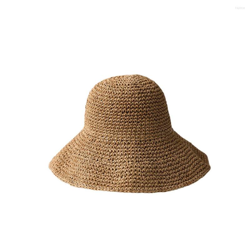 Berets Women Camping Wide Brim Bucket Hat Fisherman Cap Female Breathable Summer Headwear Decoration Windproof Hats 56-58cm, Light tan
Berets Women Camping Wide Brim Bucket Hat Fisherman Cap Female Breathable Summer Headwear Decoration Windproof Hats 56-58cm, Light tan