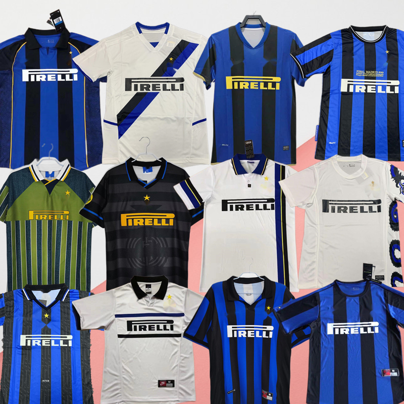 Retro Soccer jersey finals 2010 MILITO SNEIJDER ZANETTI Milan Eto'o Football 97 98 99 00 95 96 Baggio ADRIANO 11 07 08 09 Zamorano RONALDO InTErS Ibrahimovic Cambiasso, 95/96 3rd
Retro Soccer jersey finals 2010 MILITO SNEIJDER ZANETTI Milan Eto'o Football 97 98 99 00 95 96 Baggio ADRIANO 11 07 08 09 Zamorano RONALDO InTErS Ibrahimovic Cambiasso, 95/96 3rd