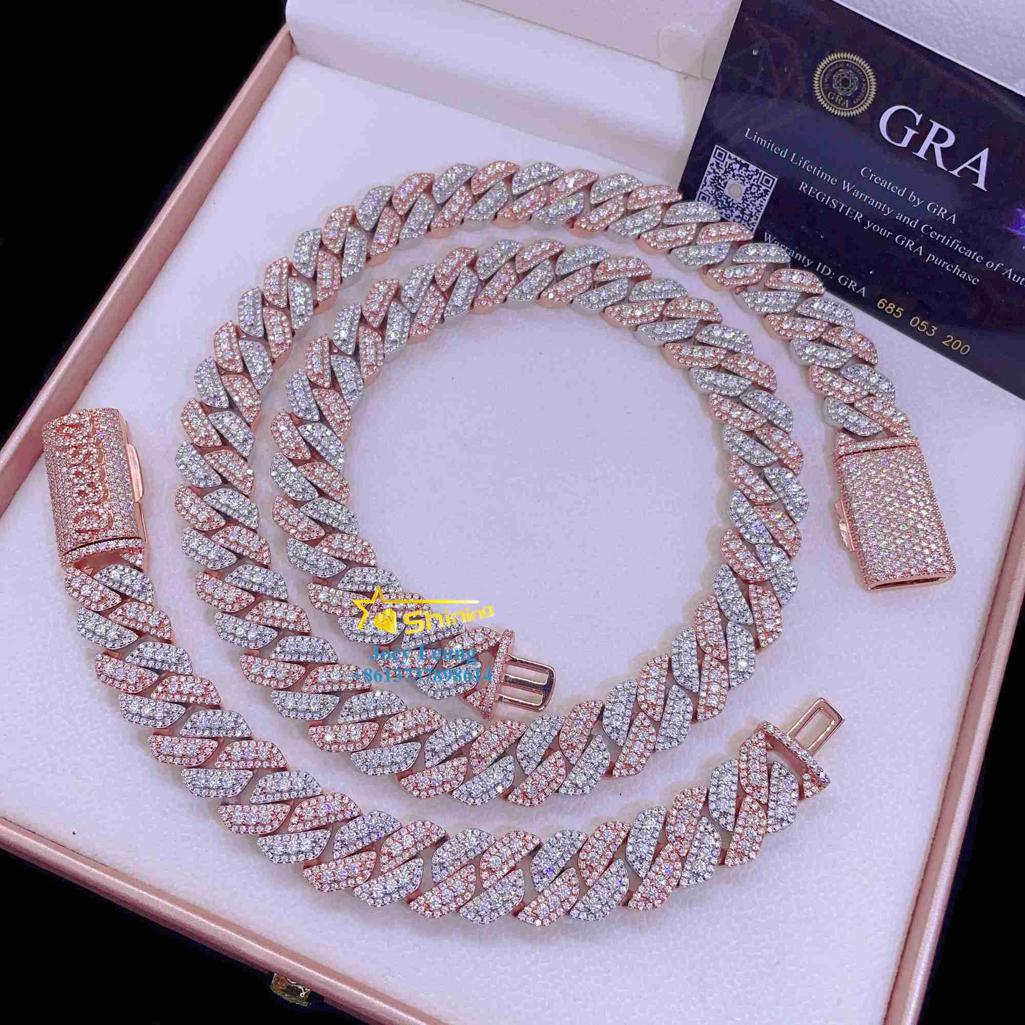 12mm 15mm 18mm Fine Jewelry Hip Hop Gold Plated 925 Silver Vvs Moissanite Diamond Iced Out Cuban Link Chain Necklace
12mm 15mm 18mm Fine Jewelry Hip Hop Gold Plated 925 Silver Vvs Moissanite Diamond Iced Out Cuban Link Chain Necklace