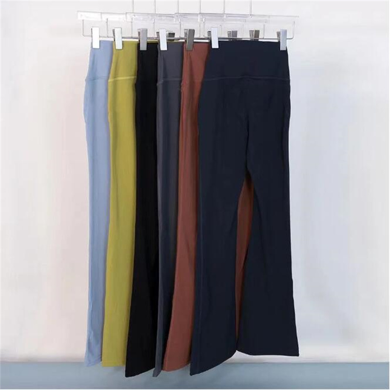 lu Yoga Outfit Flare Pants Women High Elastic Waist Bell-Bottom Long Trousers Skinny Casual Solid Dance Running Leggings
lu Yoga Outfit Flare Pants Women High Elastic Waist Bell-Bottom Long Trousers Skinny Casual Solid Dance Running Leggings