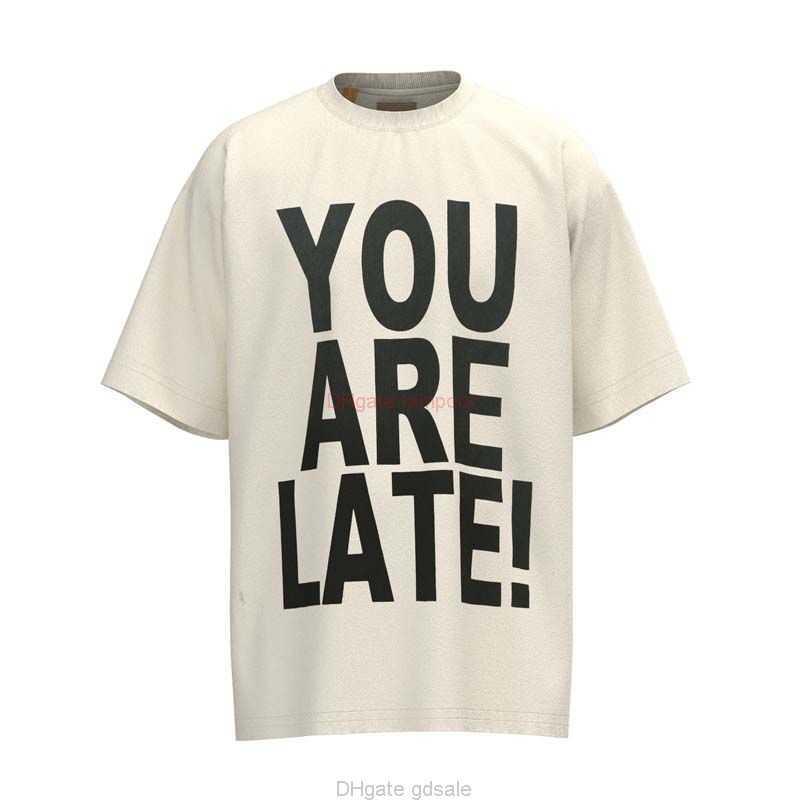 Designer Fashion Clothing Tees Tshirt American High Street Galleryes Depts Fashion Brand Letter Printing T-shirt Summer Casual Loose Round Neck Couple Short Sleeve, Apricot d31
Designer Fashion Clothing Tees Tshirt American High Street Galleryes Depts Fashion Brand Letter Printing T-shirt Summer Casual Loose Round Neck Couple Short Sleeve, Apricot d31