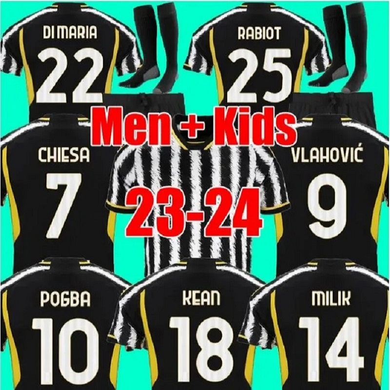 23 24 VLAHOVIC CHIESA fans player soccer jerseys home MILIK 2023 2024 POGBA men kids set BONUCCI football shirts kit DI MARIA uniform socks Kean Kostic Fagioli Danilo, 23 24 home adult +patch
23 24 VLAHOVIC CHIESA fans player soccer jerseys home MILIK 2023 2024 POGBA men kids set BONUCCI football shirts kit DI MARIA uniform socks Kean Kostic Fagioli Danilo, 23 24 home adult +patch