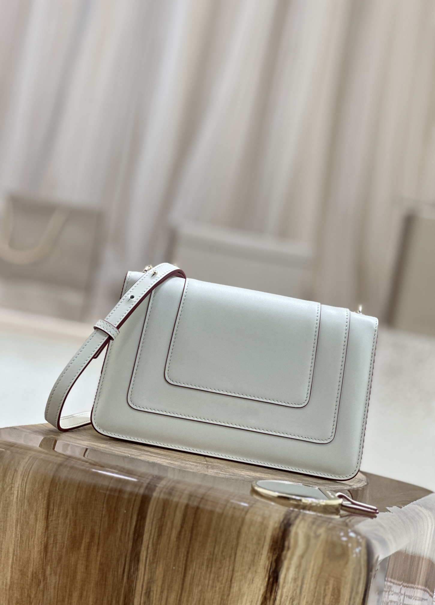Cowhide Buckle Dinner Bag 2023 New Fashion Casual Women's Bag Shoulder Crossbody Bag