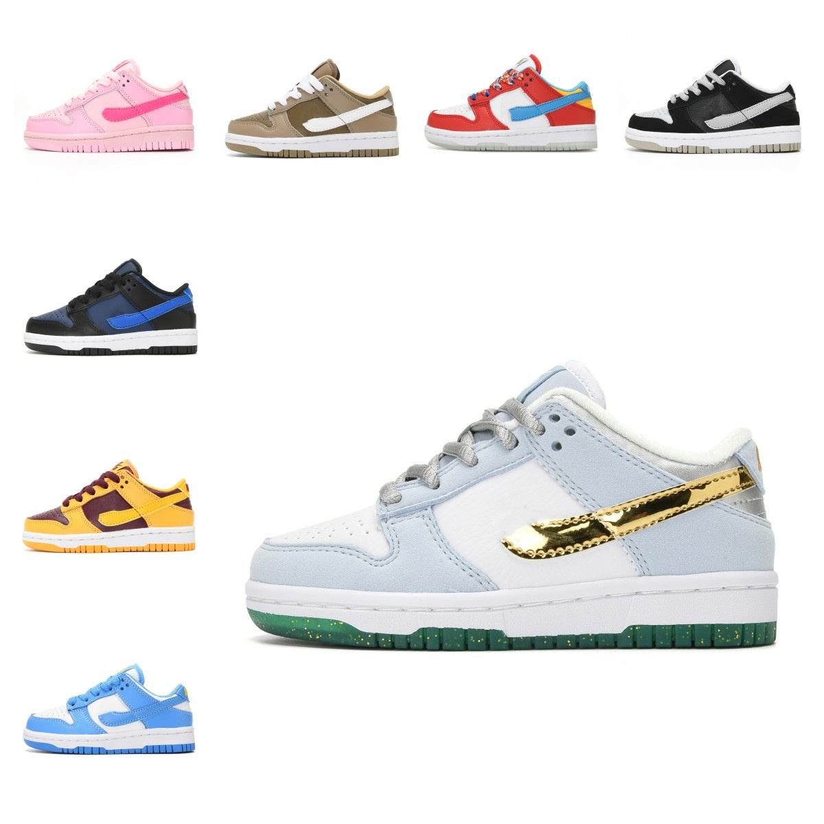 2023 children dunks running shoes sb low dunke Girls boys Sport sneakers designer trainers basketball shoe retro kids youth toddler infants Athletic size us7.5-5Y, Color 10
2023 children dunks running shoes sb low dunke Girls boys Sport sneakers designer trainers basketball shoe retro kids youth toddler infants Athletic size us7.5-5Y, Color 10