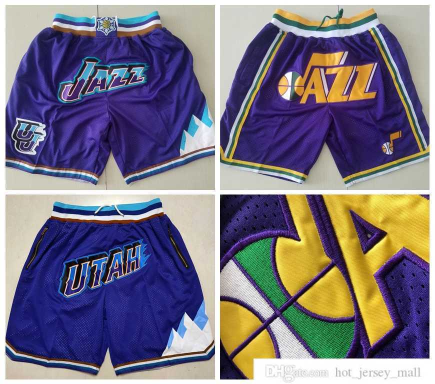 Utah''Jazz''Men Basketball Shorts JUST DON Stitched Mitchell and Ness With Pocket Zipper Sweatpants Mesh Retro Sport PANTS Short
Utah''Jazz''Men Basketball Shorts JUST DON Stitched Mitchell and Ness With Pocket Zipper Sweatpants Mesh Retro Sport PANTS Short