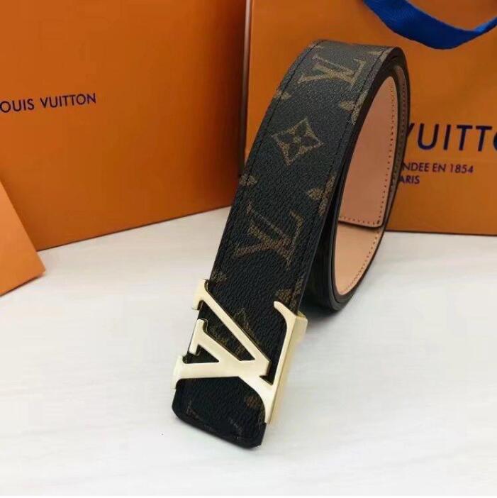 Luxury Classic Men Designers Belts Womens Mens Casual Letter Smooth Big gold Buckle Belt Highly Quality Louis Vuitton LV louise vutton viuton no box, Black
Luxury Classic Men Designers Belts Womens Mens Casual Letter Smooth Big gold Buckle Belt Highly Quality Louis Vuitton LV louise vutton viuton no box, Black