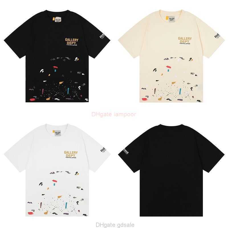 Designer Fashion Clothing Tees Tshirt Galleryes Depts Summer Exclusive Colorful Speckle Letter Printing Men's Women's Round Neck Short Sleeve High Street T-shirt
Designer Fashion Clothing Tees Tshirt Galleryes Depts Summer Exclusive Colorful Speckle Letter Printing Men's Women's Round Neck Short Sleeve High Street T-shirt